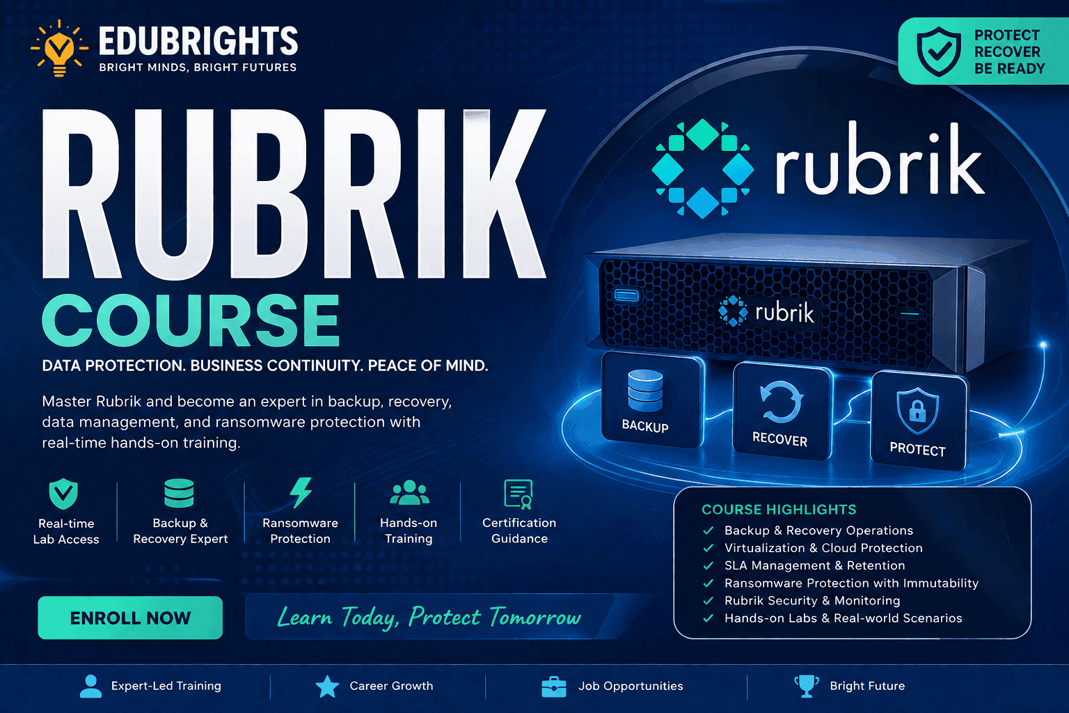RUBRIK – Cloud Data Management Course in Chennai thumbnail