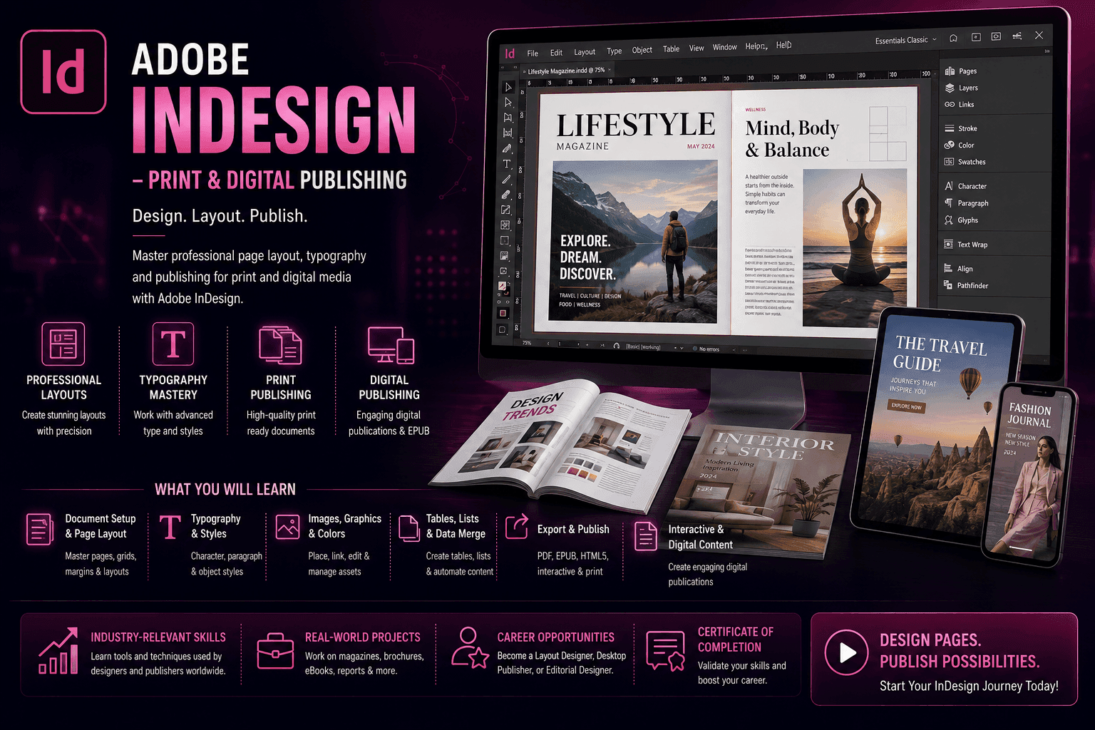 Adobe InDesign – Print & Digital Publishing thumbnail