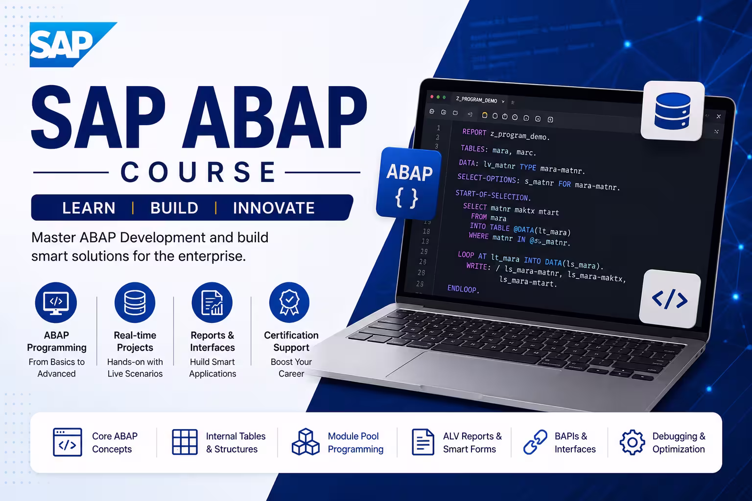 SAP ABAP Course in Bangalore thumbnail