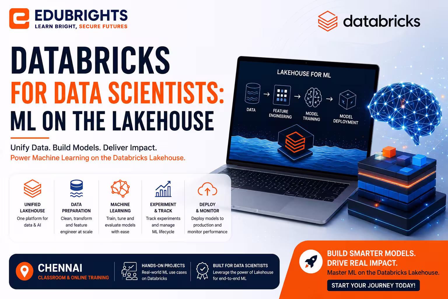 Databricks for Data Scientists: ML on the Lakehouse Course in Bangalore thumbnail