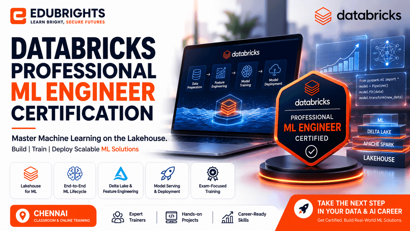 Databricks Professional ML Engineer Certification Course in Chennai thumbnail