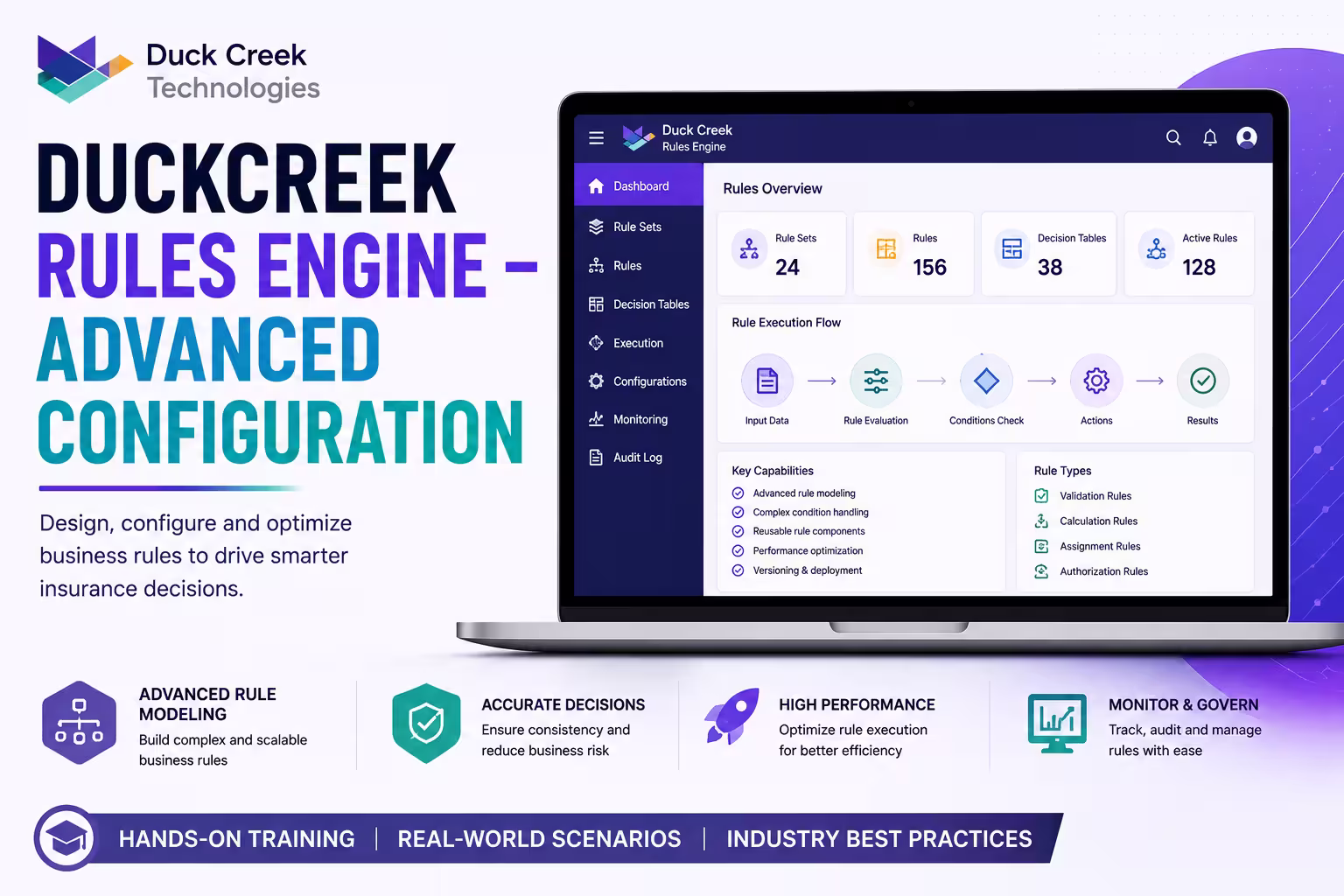 Duck Creek Rules Engine Advanced Configuration Course in Bangalore thumbnail