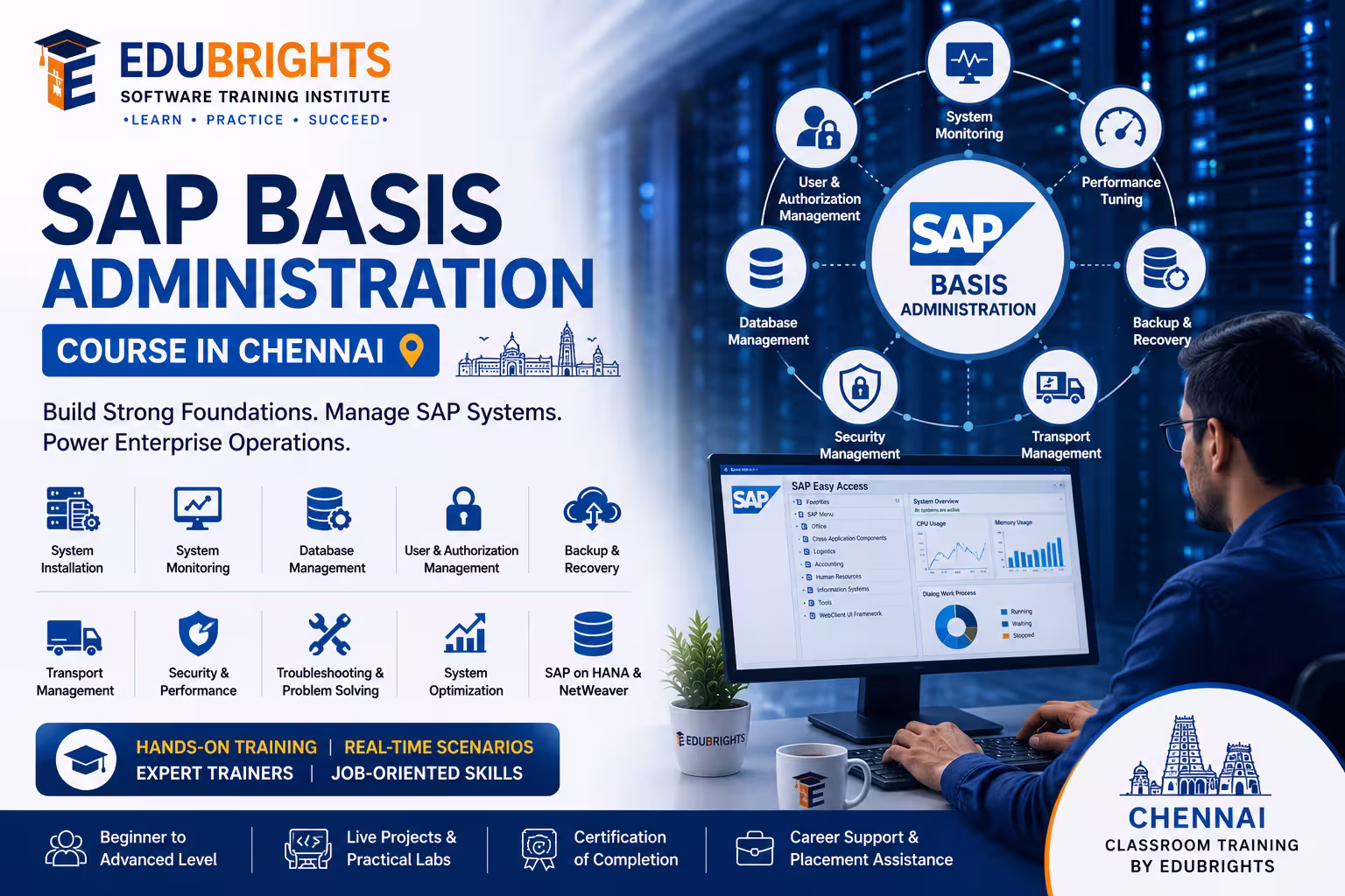 SAP Basis Administration – System Management Course in Chennai thumbnail