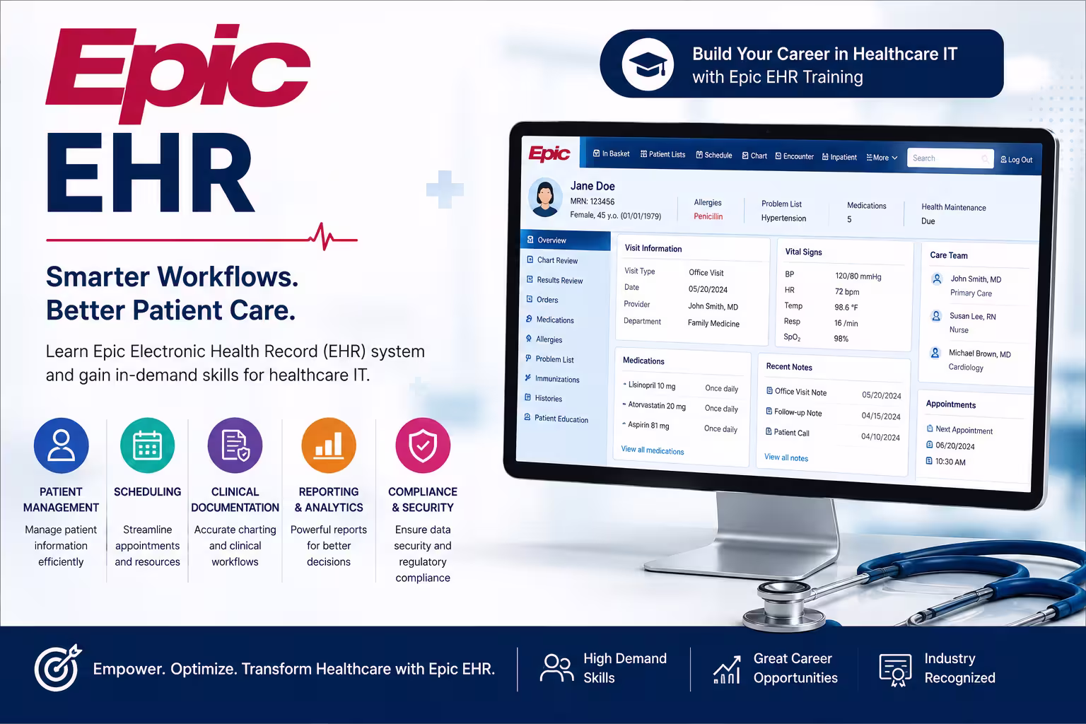 Epic EHR Training & Certification Course thumbnail