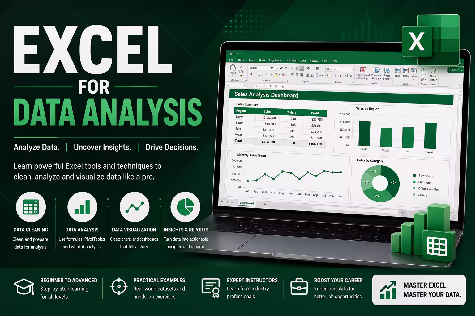 Excel for Data Analysis Course in Bangalore thumbnail