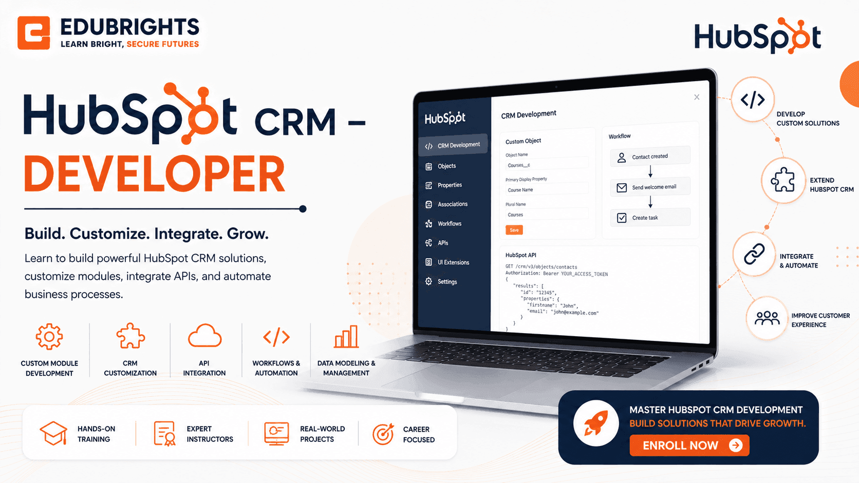 HUBSPOT CRM – DEVELOPER Course in Chennai thumbnail