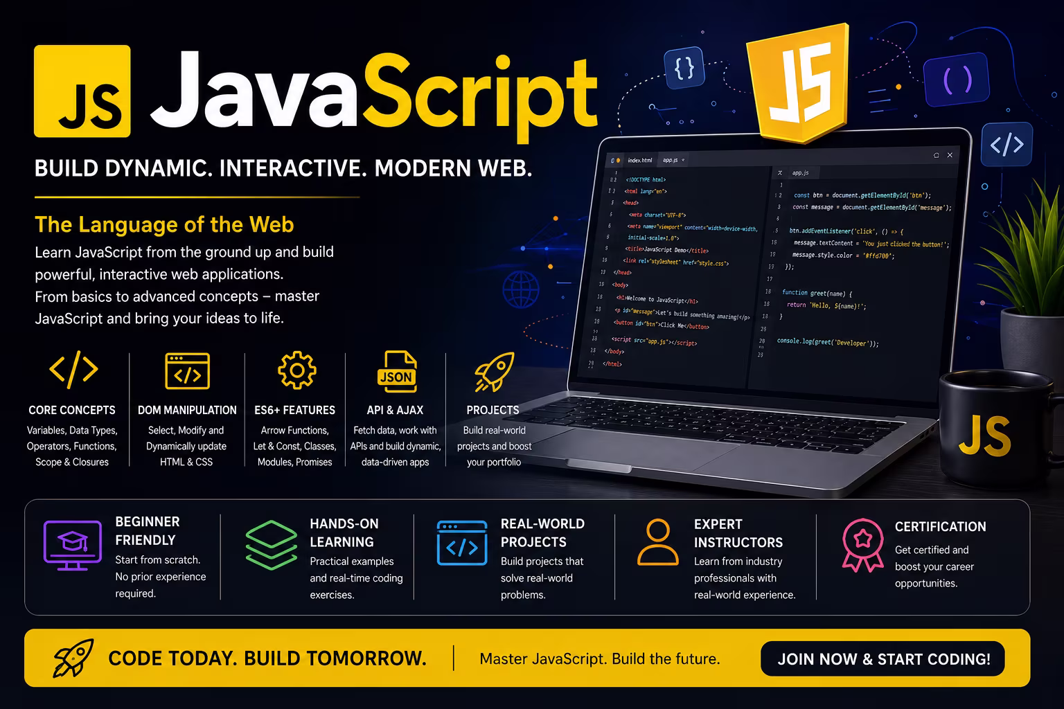 JAVA SCRIPT Course in Chennai thumbnail