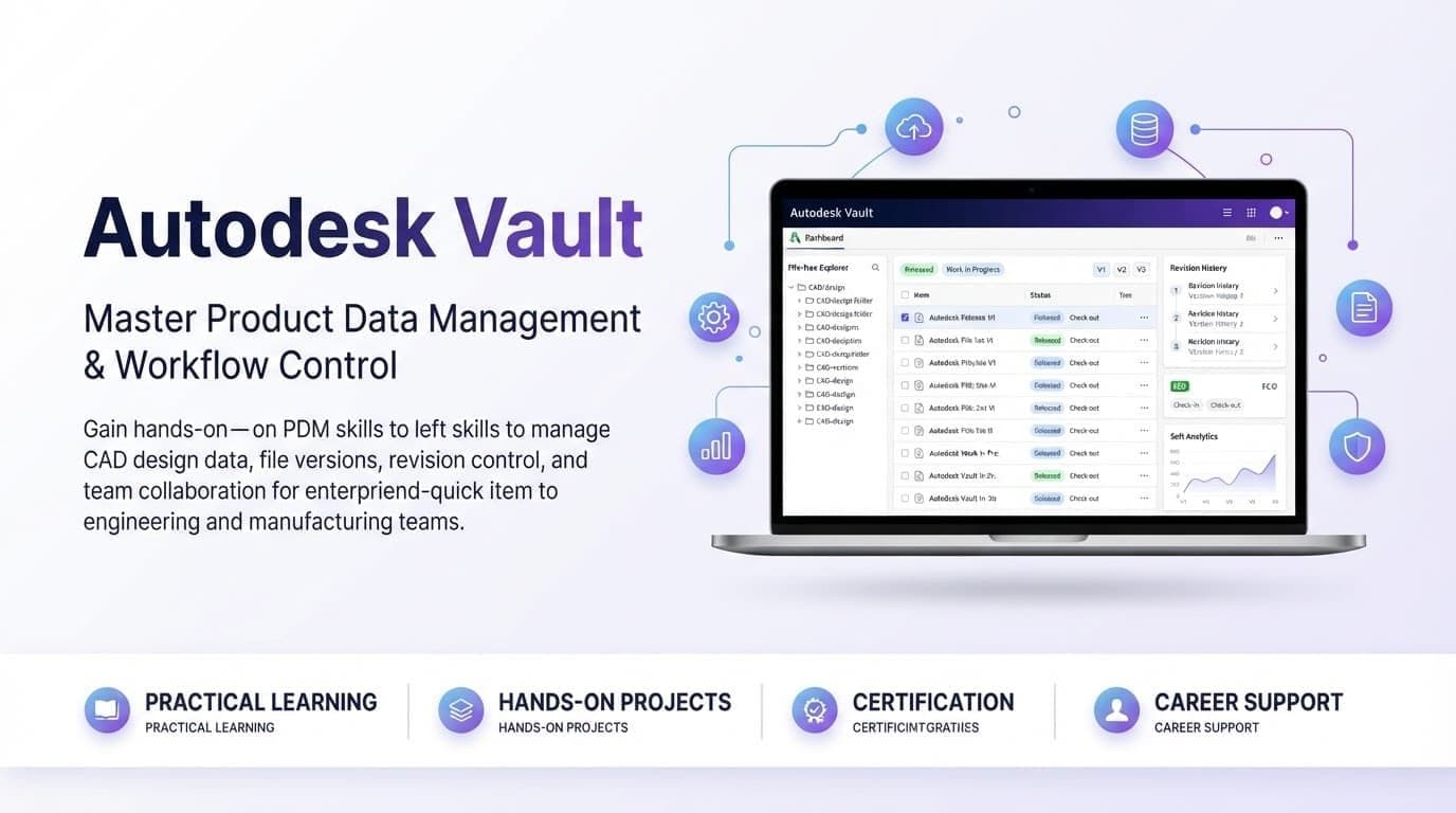 Autodesk Vault Training & Certification Course thumbnail
