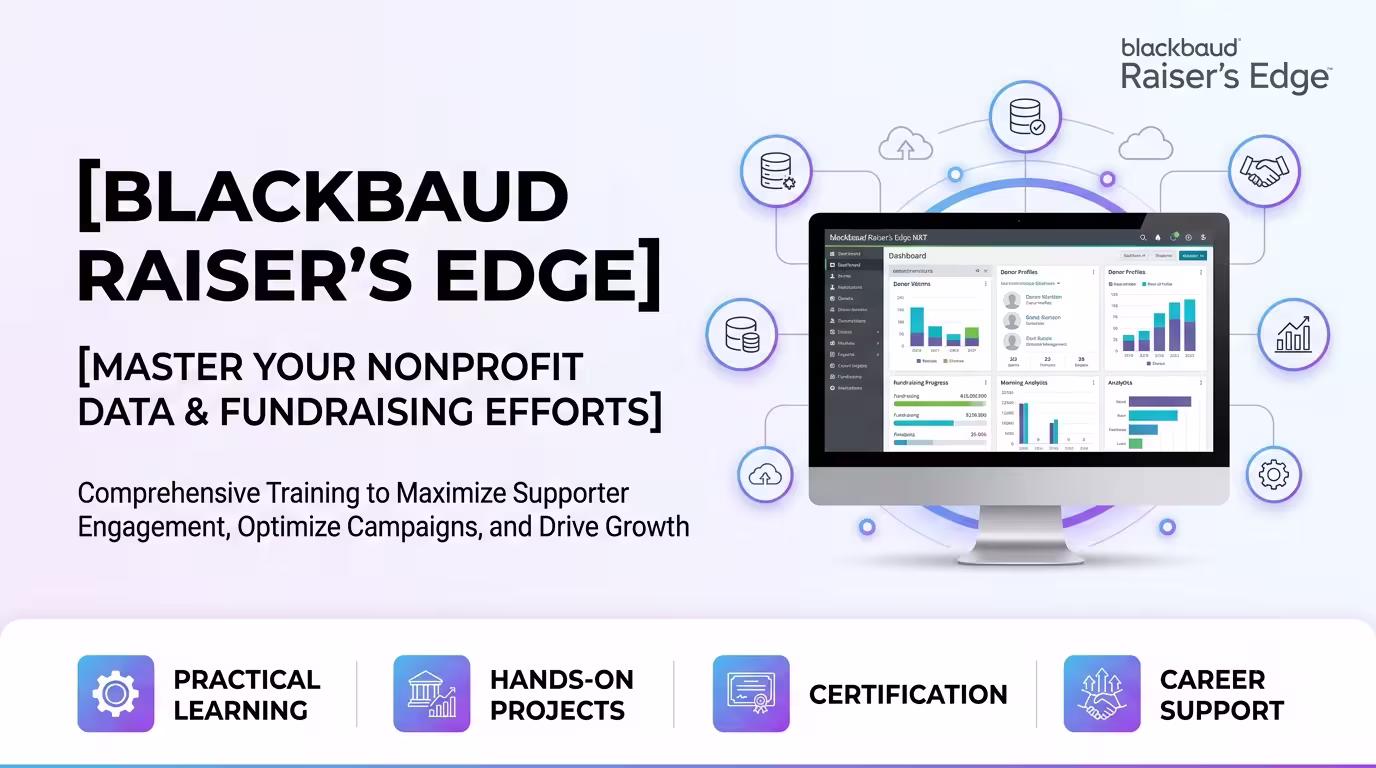 Blackbaud Raiser's Edge Training & Certification Course thumbnail