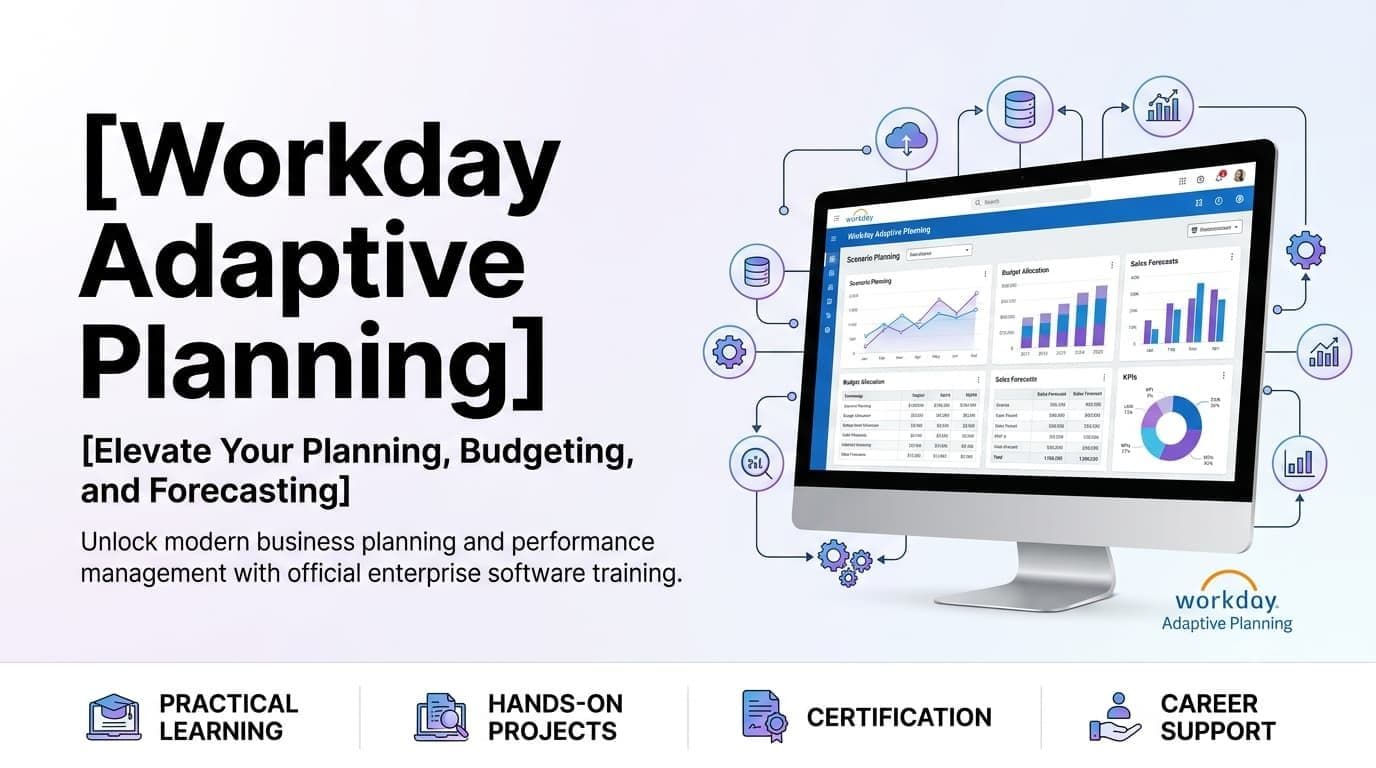 Workday Adaptive Planning Training & Certification Course thumbnail